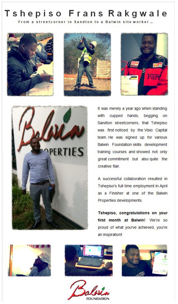 Balwin Foundation Timeline Balwin Foundation Timeline